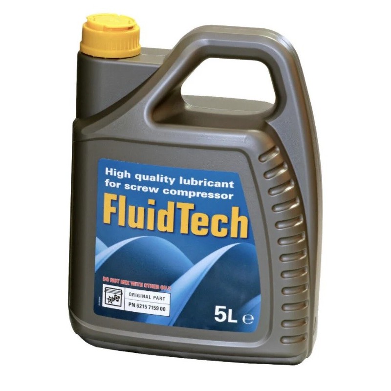 Ulei pentru compresoare FLUIDTECH, bidon 5 LT - ABAC-6215715900 Ulei pentru compresoare FLUIDTECH, bidon 5 LT - ABAC-6215715900