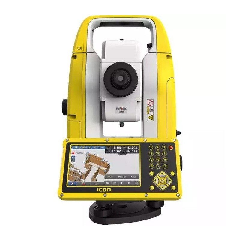 Leica iCON iCB50 R500 Kit – Stație totală manuală pentru construcții - kit complet + soft 1 an iCB50/70 Basic CCP