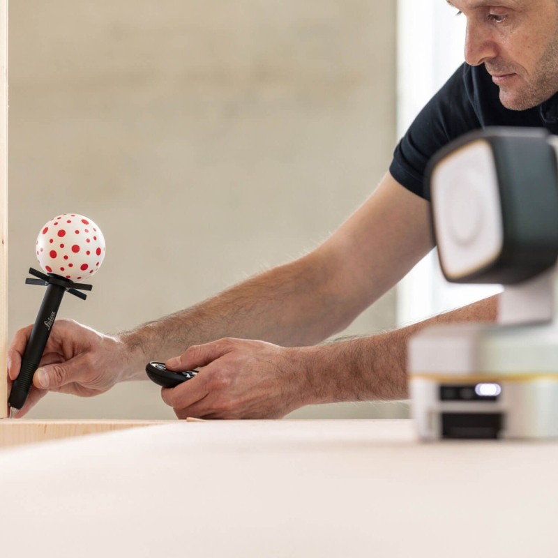 Leica iCON iCS50 - Instrument robotizat de măsurare 3D de precizie pentru construcții cu pachet software Finisaje Interioare