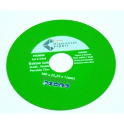 Disc Diamantat pt. taiat si slefuit Sticla, Gresie Extra Dura, 100x22.2 (mm) Super Premium - DXDY.GLASSX.100