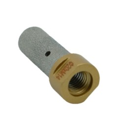 Freza tip deget pt. frezari in gresie portelanata si piatra - diametrul 20mm, lungime 50mm - prindere M14 - DXDY.GOLD.Finger.D20