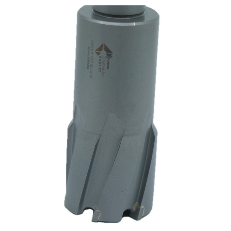 Carota pt. otel din carbura de tungsten, ⌀ 32mm, h=50mm, cu prindere Quick-IN - DXDY.P-TCT-50.32.QI