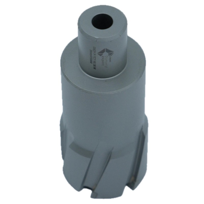 Carota pt. otel din carbura de tungsten, 38mm, h=50mm, cu prindere Weldon - DXDY.P-TCT-50.38.W