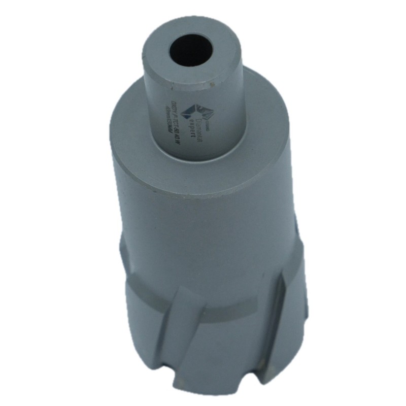 Carota pt. otel din carbura de tungsten, ⌀ 40mm, h=50mm, cu prindere Weldon - DXDY.P-TCT-50.40.W