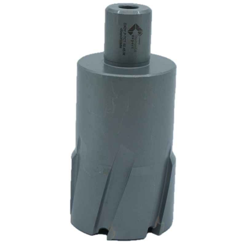 Carota pt. otel din carbura de tungsten, ⌀ 45mm, h=50mm, cu prindere Weldon - DXDY.P-TCT-50.45.W