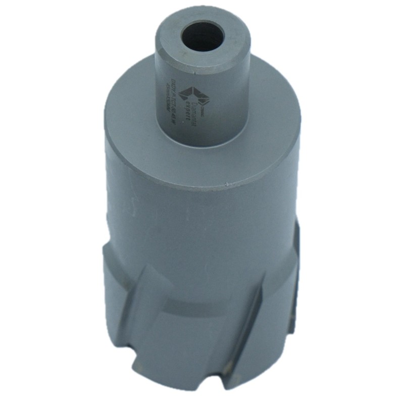 Carota pt. otel din carbura de tungsten, ⌀ 45mm, h=50mm, cu prindere Weldon - DXDY.P-TCT-50.45.W