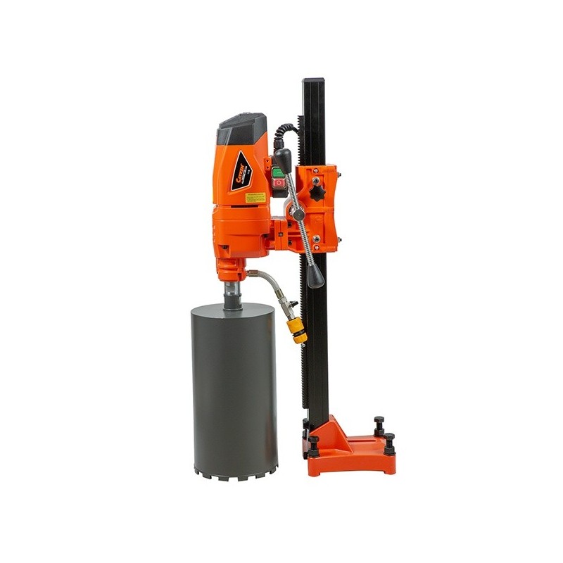 Masina de carotat industriala pt. beton armat si materiale dure Ø202mm, 4.28kW, stand fix inclus - CNO-CK-D202E