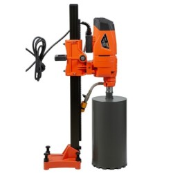 Masina de carotat industriala pt. beton armat si materiale dure Ø202mm, 4.28kW, stand fix inclus - CNO-CK-D202E