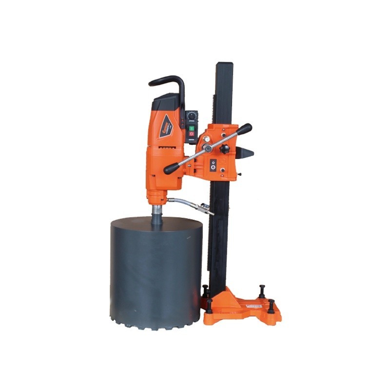 Masina de carotat industriala pt. beton armat si materiale dure Ø300mm, 4.98kW, stand fix inclus - CNO-CK-D300E
