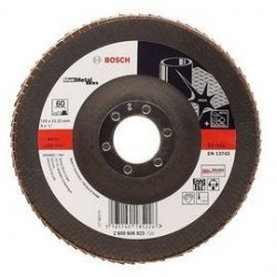 Bosch Disc de slefuire evantai X571, Best for Metal D180mm G80, cu degajare