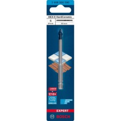 Bosch Burghiu Expert Hex-9 HardCeramic, 6x90mm