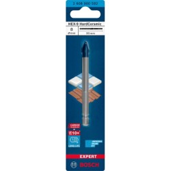 Bosch Burghiu Expert Hex-9 HardCeramic, 8x90mm