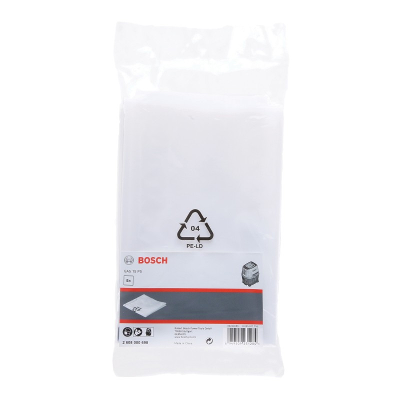 Bosch Set 5 saci aspirator GAS15, 5L