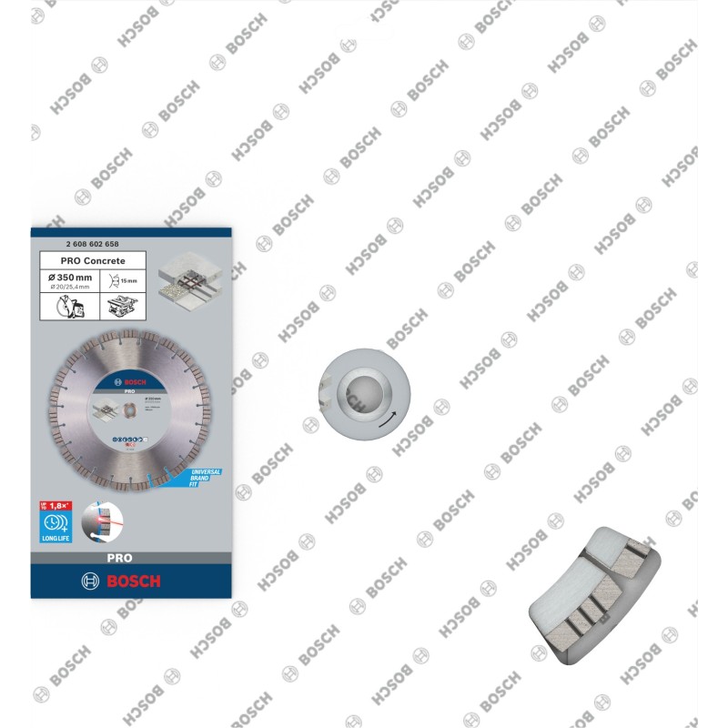 Bosch Disc diamantat Pro Concrete 350x15x3.2mm