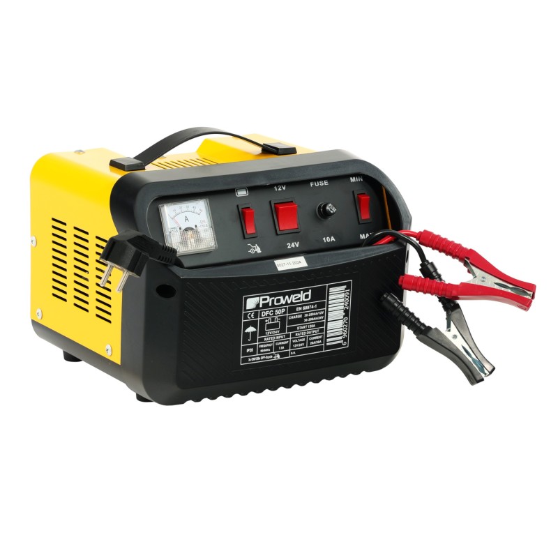 ProWELD DFC-50P Redresor acumulatori 12V/24V, functie Start