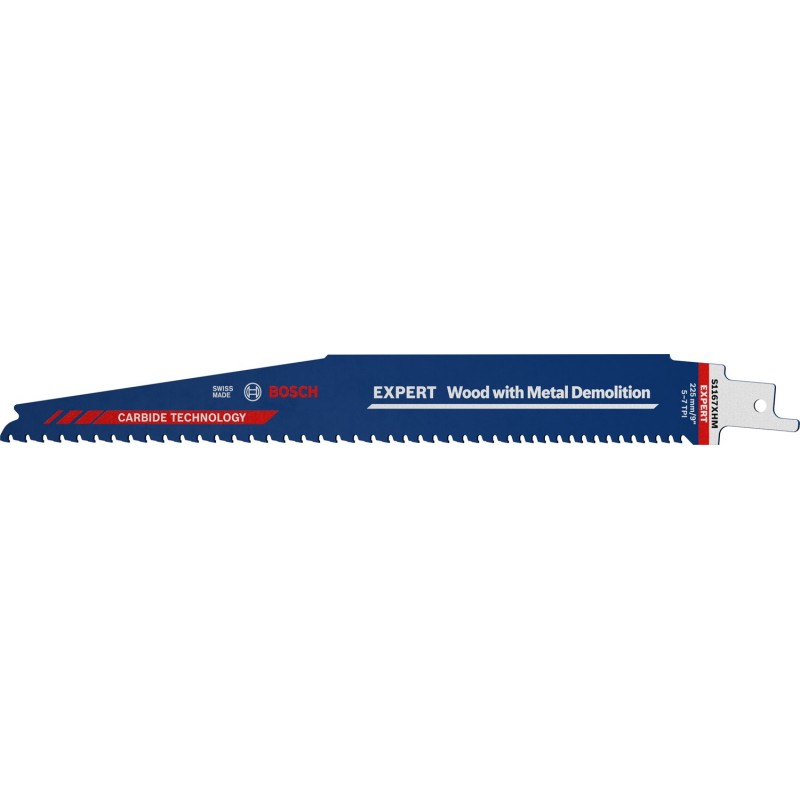 Bosch Set 10 Panze ferastrau sabie S1167XHM Expert Wood Metal Demolition 225mm