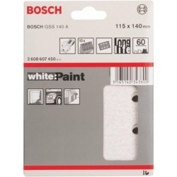 Bosch Foaie abraziva WP 60, 115x140mm, G60