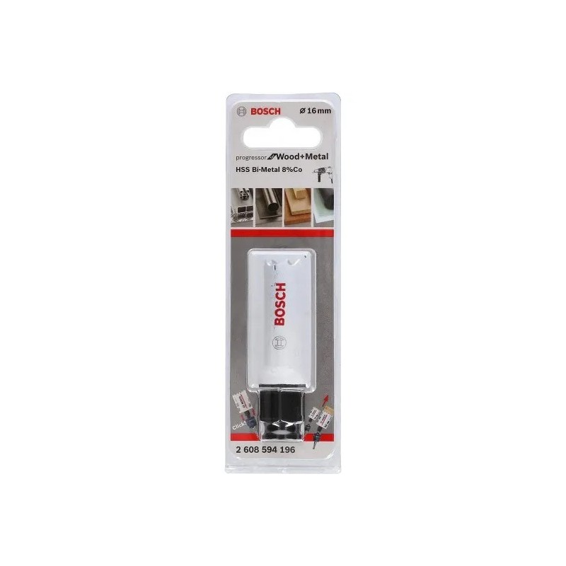 Bosch Carota Progressor pentru lemn si metal 16x44mm