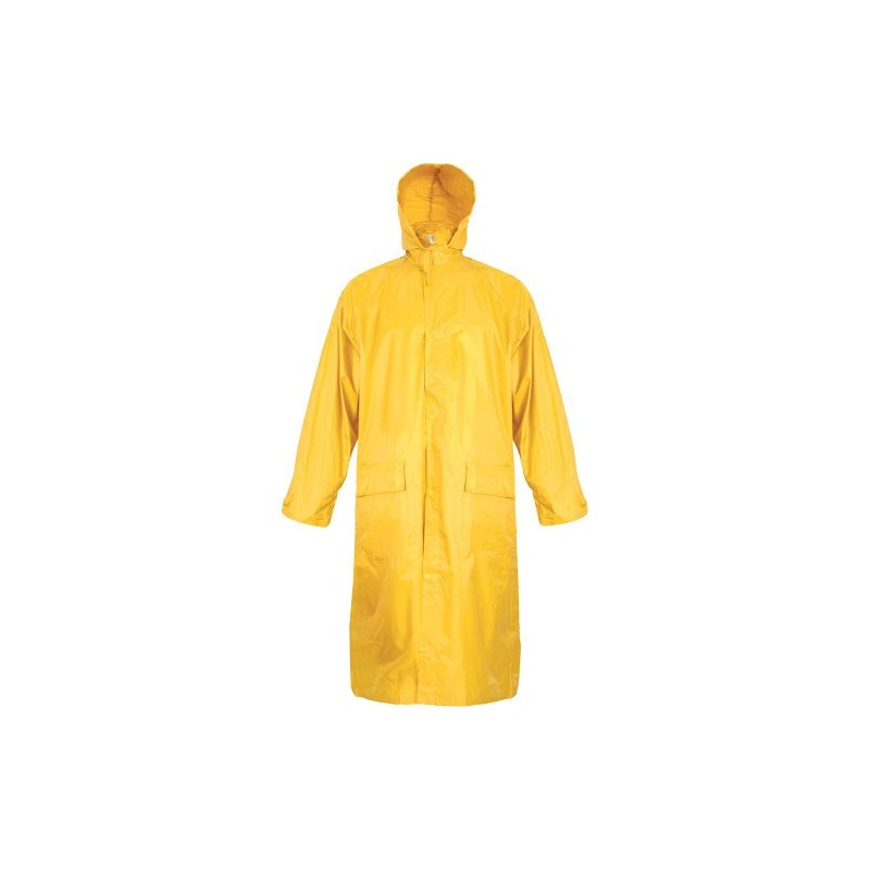 3050 PL Pelerina impermeabila galbena Duren Fas, 130cm, marime XL