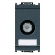 Vimar Priza modulara TV, 5-2400MHz, 20dB, negru