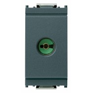 Vimar 17050 Priza modulara TV, 16A, 250V, 1P, gri antracit