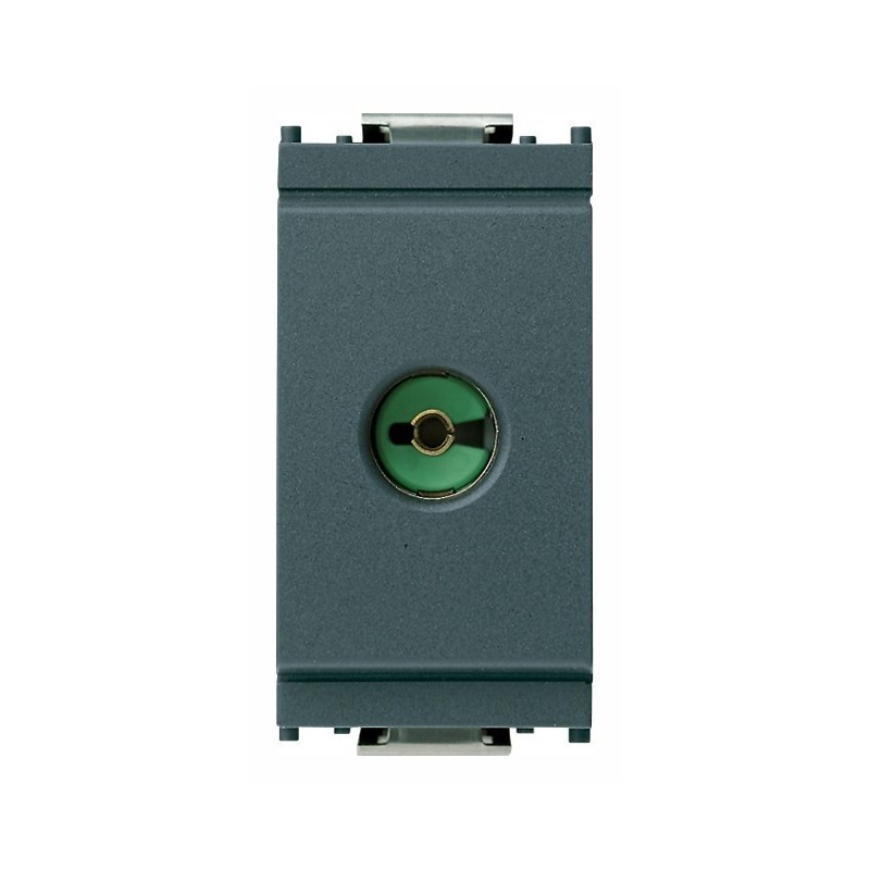 Vimar 17050 Priza modulara TV, 16A, 250V, 1P, gri antracit