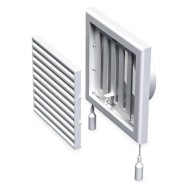 Vimar Grila ventilatie MV 100 VRS, 154x110mm