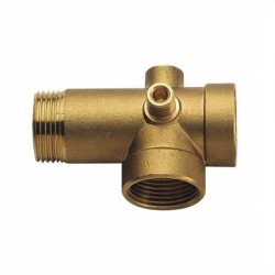 Racord hidrofor 5 cai, FE1"xFI1"xFI1"xFI1/4"xFI1/4", alama