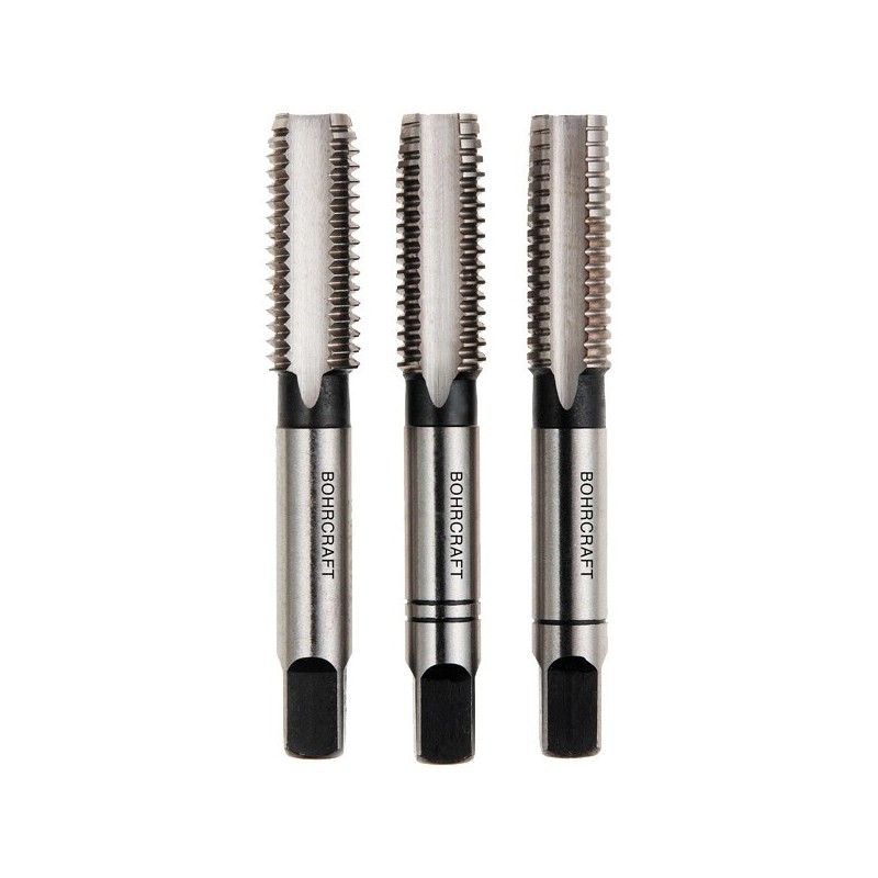 Unior Set 3 tarozi pentru filetare manuala M8, 1.25x6.8x56mm