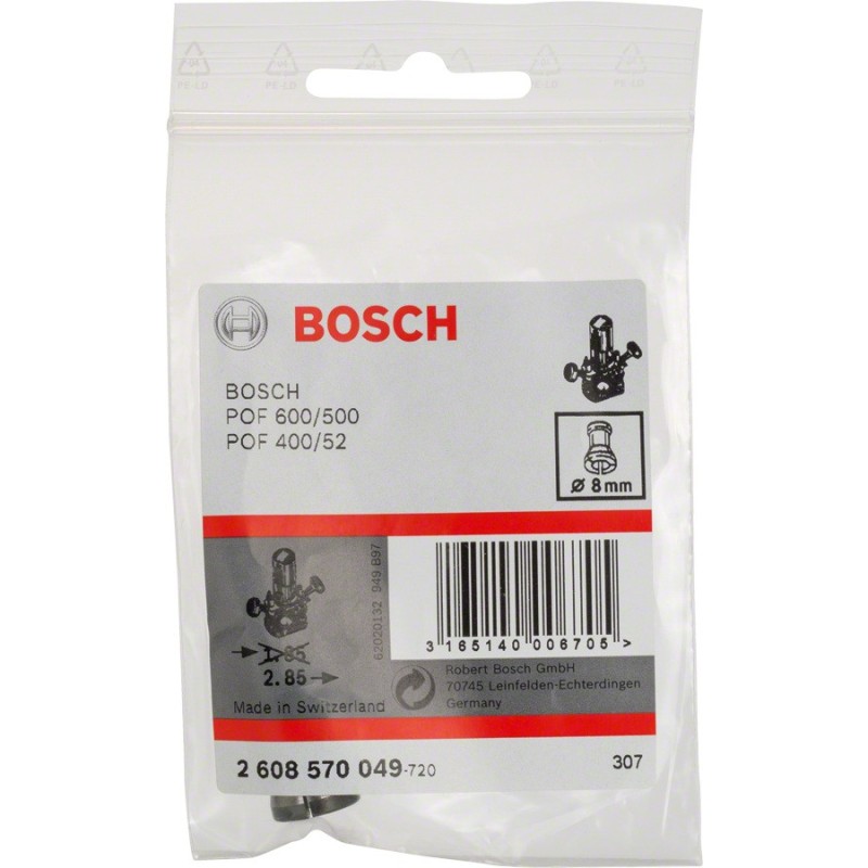 Bosch Bucsa elastica fara piulita de strangere 8mm pentru GGS si POF