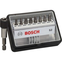 Bosch Set capete de surubelnita Robust Line S PZ, Extra Hard 8+1