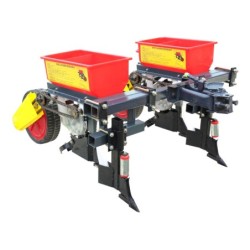 ProGARDEN Semanatoare doua randuri cereale, legume, 65cm pentru minitractoare Campo T