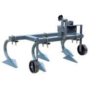 ProGARDEN Cultivator cu 5 brăzdare, 100cm pentru minitractoarele Campo T