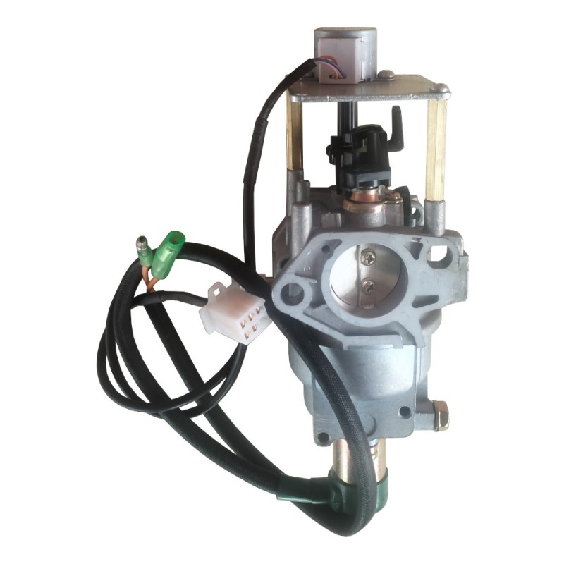 Ansamblu carburator P27 cu electrovalva si motor pas-cu-pas, 389-460cmc, soc automat