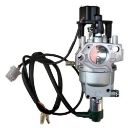 Ansamblu carburator P27 cu electrovalva si motor pas-cu-pas, 389-460cmc, soc automat, optional manual