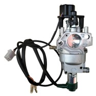 Ansamblu carburator P27 cu electrovalva si motor pas-cu-pas, 389-460cmc, soc automat, optional manual