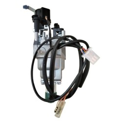 Ansamblu carburator P27 cu electrovalva si motor pas-cu-pas, 389-460cmc, soc automat, optional manual