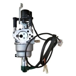 Ansamblu carburator P27 cu electrovalva si motor pas-cu-pas, 389-460cmc, soc automat, optional manual