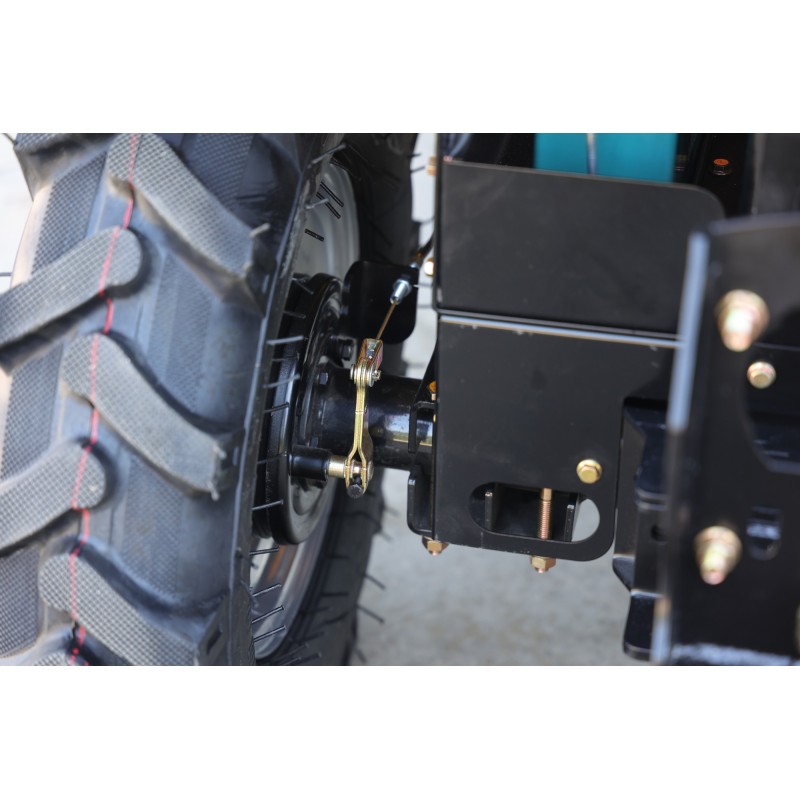 ProGARDEN Campo T18 Minitractor V25.1 4x4, 18CP, benzina, hidraulica fata-spate, roti 6.00-12