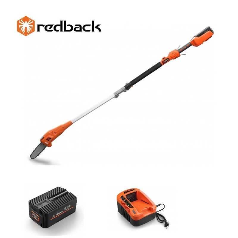 Redback Pachet E608D+EP60+EC50 Emondor 2000mm, acumulator 40V/6Ah, incarcator 40V/5A