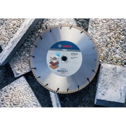 Bosch Disc diamantat PRO Multi Material, 350x25.4x3.3x10mm