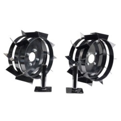 ProGARDEN Set 2 roti metalice 400x8 cu manicot 23mm