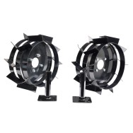 ProGARDEN Set 2 roti metalice 400x8 cu manicot 23mm