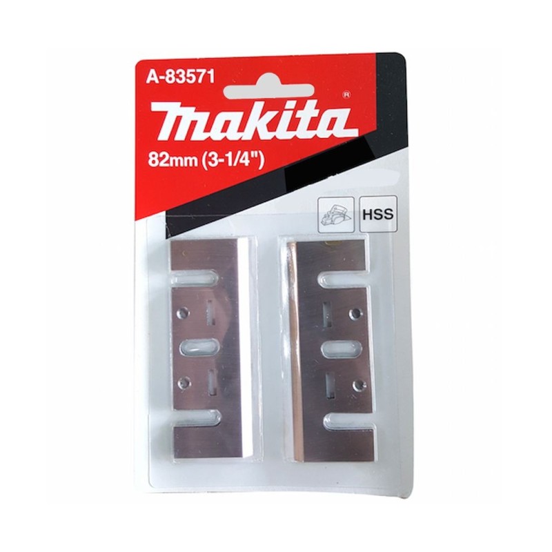 Makita Set 2 Cutite rindea 82mm
