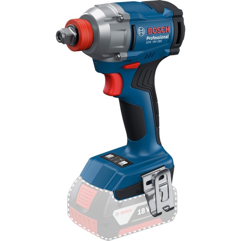 Bosch GDX 18V-285 (solo) Masina de gaurit cu percutie 18V, fara acumulator in set