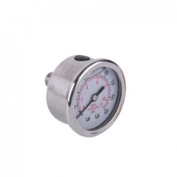 ProGARDEN manometru inox, 0-11bar, orizontal, FE1/4", lichid anti-vibratii