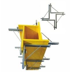 Cravate zincate 50-95 cm (set 4 buc )