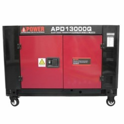 RS Generator de curent insonorizat AiPower APD13000Q putere maxima 11,0 kW 230/400V Diesel Fara ATS