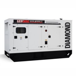 Generator silent GENMAC G250BS, QTVA-4520, max. 275 kVA-400V, WH