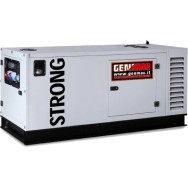 Generator insonorizat Genmac Strong G30IS putere maxima 33 kVA 400V motor Iveco